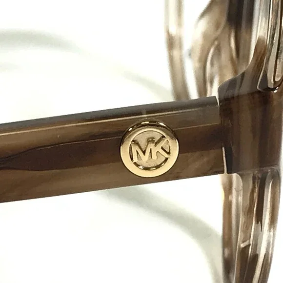 Michael Kors Eyeglasses Frames MK4041 3235 Kat Brown Round Full Rim 51-17-135 - Picture 4 of 11